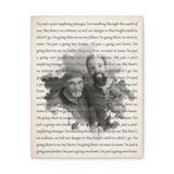 Canvas Gallery Wraps Printify 11x14 - Ben and Dad - Wayfaring Stranger