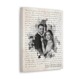 Canvas Gallery Wraps Printify 11x14 - Nick & Amanda 10/22/22 - 1st Anniversary