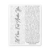 Canvas Gallery Wraps Printify 11x14 - I'll Never Find Another You - Forever and Always, Love Steven