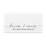 Canvas Gallery Wraps Printify 20x10 - Mon Soleil - Karim & Anaïs