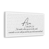Canvas Printify Wraps 20x10 - Ava 06.09.24 - My Wish
