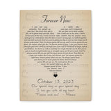 Canvas Gallery Wraps Printify 11x14 - Forever Now October 13, 2023 - Momma