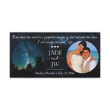 Canvas Printify Wraps 20x10 - Jade and JW - July 12, 2014