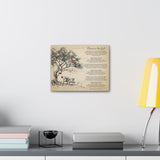 Canvas Gallery Wraps Printify 14x11 - Flowers on the Wall - Cheri