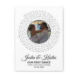 Canvas Gallery Wraps Printify 12x16 - Our First Dance - They Love Each Other