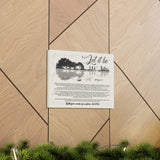 Canvas Gallery Wraps Printify 14x11 1.25 - Let It Be - Design 2
