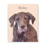 Canvas 8x10 Printify - Bailey - Dog 2.6