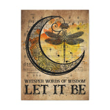 Canvas Gallery Wraps 18x24 Printify - Let It Be - Design 1