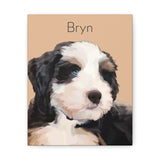 Canvas 8x10 Printify - Dog 2.6 Bryn