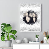 Anniversary Print -- Canvas 12"X16" -- Thomas Floystrop Sr.