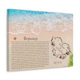 Beach Sand Love -- Canvas 18"X24" -- Nathan & Christina 08-14-21