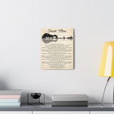 Canvas Gallery Wraps 11x14 Printify - Simple Man - Design 2