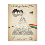 Canvas Gallery Wraps Printify 11x14 - Wish You Were Here - Design 3