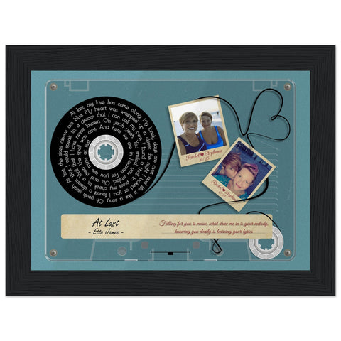 Gelato Black Framed 7x5 - Rachel Stephanie 6/25 - At Last