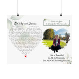 Printify 24x18 Poster - On Joy and Sorrow - I'm ALWAYS rooting for you