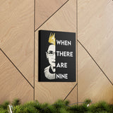 Printify Canvas Gallery Wraps 11x14 - RBG When There Are Nine - Design 4
