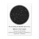 Printify Canvas Gallery Wraps 18x24 - BRIAN AND MIKE - Carnegie Mellon University