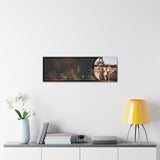 Printify Canvas Gallery Wraps 36x12 - Louis and Sharon August 15, 1973 - HAPPY 50TH ANNIVERSARY