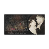 Canvas Gallery Wraps Printify 20x10 - Jack & Lisa 12.20.1998 - 25 Years