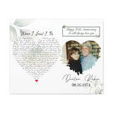 Canvas Printify Wraps 30x24 - Denton & Robin - 08-16-1974