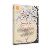 Printify Canvas Gallery Wraps 12x16 - Someone Like You - The Best is Yet to Come