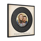 Printify Gallery Canvas Frame 20x20 - Truly Madly Deeply - Shawn & Ashley 03/24/2018