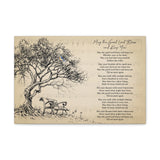 Canvas Printify Wraps 18x12 - May the Good Lord Bless and Keep You