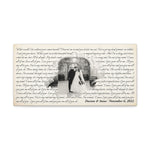 Canvas Gallery Wraps Printify 20x10 - All of Me - Dacian & Anna - November 6, 2022