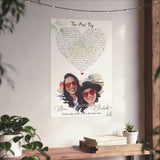 Printify Poster Matte 20x30 - The Best Day - Charlotte & Mom 5/26/2023