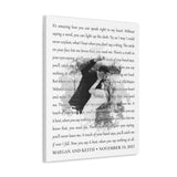 Canvas Printify Wraps 24x30 - Maegan and Keith - November 19, 2021