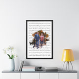 Print Clever Black Frame 24x36 - Steve and Maureen - July 23, 2002