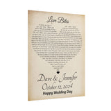 Jondo 11x14 Matte - Dave & Jennifer - October 12,2024
