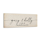 Printify Canvas Gallery Wraps 36x12 - Longer Than Gary & Holly 2-28-18 - I Have Found The One