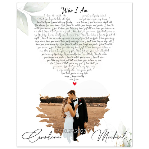 Gelato Premium Poster 16x20 - Who I Am - Michael & Caroline 10.29.2022
