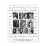 Printify Canvas Gallery Wraps 8x10 -  I LOVE YOU always and forever, Mama - Simple Man 1.3