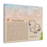 Canvas Printify Wraps 20x16 - James and Rachel - Beach Sand