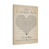 Canvas Gallery Wraps Printify 18x24 - Cupid / I've Loved You For A Long Time - Coco & Robert