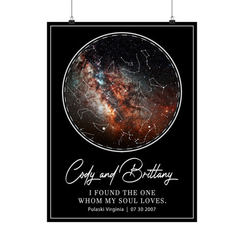 Printify 18x24 Poster - Cody and Brittany - 07 30 2007