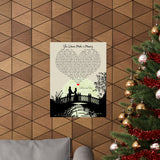 Printify Matte 18x24 Poster - You Wanna Make A Memory - Valerie and Dan