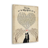 Printify Canvas Gallery Wraps 11x14 - I Cross My Heart - Design 3