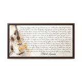 Sensaria Canvas Frame 20x10 - Phil & Lavenda