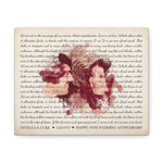 Canvas Printify Wraps 10x8 - Estella & Luke - 3/22/1974