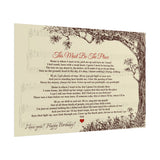 Jondo Matte Poster 30x20 - This Must Be The Place - Happy Birthday!