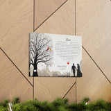 Printify Canvas Gallery Wraps 16x12 - Love - Vivian & Cale 7/1/2023