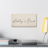 Canvas Printify Wraps 20x10 - Ashley & David - Come What May