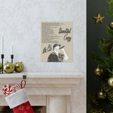 Printify Premium Matte 11x14 Poster - Beautiful Crazy - Design 1