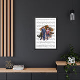 Print Clever Black Frame 24x36 - Steve and Maureen - July 23, 2002