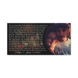 Jondo Canvas 20x10 - Nathan & Jamie 11-08-13
