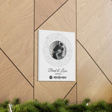 Printify Canvas Gallery Wraps 11x14 - Unforgettable Brad & Lexie - 7.08.2023