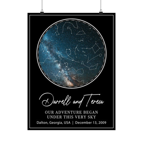 Printify Matte 18x24 Poster - Darrell and Teresa - December 13, 2009